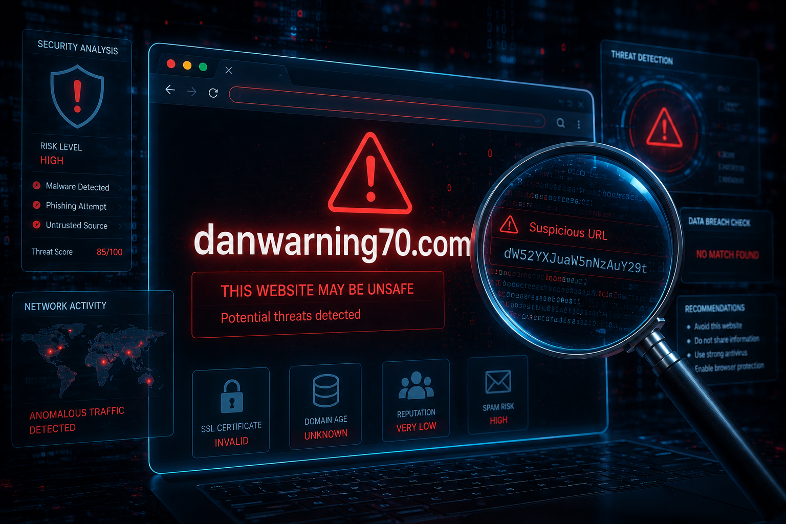 Danwarning70.com Explained: Purpose, Risks & Information Guide