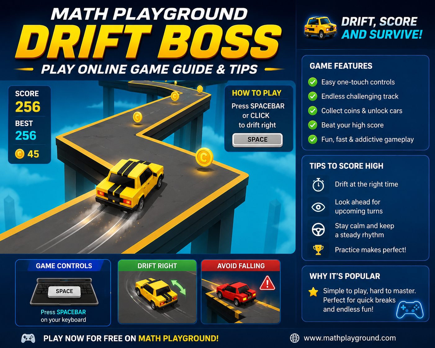 Math Playground Drift Boss: Play Online Game Guide & Tips