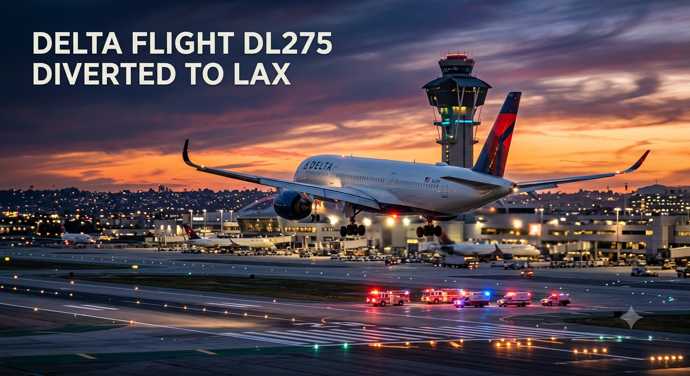 Delta Flight DL275 Diverted to LAX: What Happened and Latest Updates